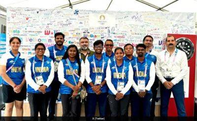 Archery, Table Tennis, Hockey Players Among 49 Indian Athletes To Arrive In Paris Olympics Games Village