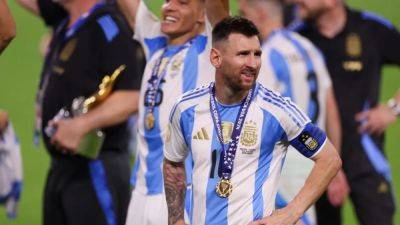 Messi ruled out for MLS All-Star Game after Copa injury