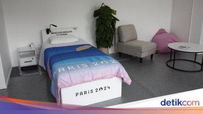 Penampakan Tempat Tidur Kardus untuk Para Atlet Olimpiade Paris 2024