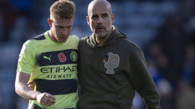 Kevin De Bruyne sticking with Manchester City, insists Pep Guardiola