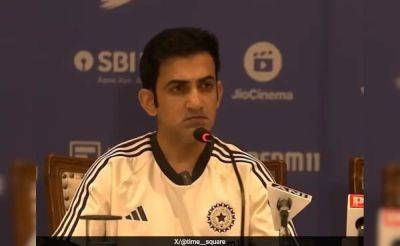 On Three Different India Teams For Separate Formats, Gautam Gambhir's Stern Message: "Going Forward..."