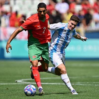 Olympics 2024: Morocco beat Argentina amid fan invasion chaos - ESPN