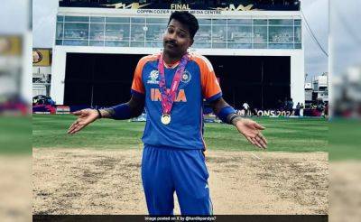 Virat Kohli - Hardik Pandya - Star Sports - Royal Challengers Bengaluru - "Was Shocked To See His...": SRH Star Reveals Hardik Pandya's Message During 2024 T20 World Cup - sports.ndtv.com - South Africa - Zimbabwe - India