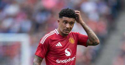 Jadon Sancho is making his feelings known about returning to Manchester United