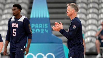 Steve Kerr - Paris Olympics - Steve Kerr - Team USA must raise intensity for Paris Olympics - ESPN - espn.com - Germany - Serbia - Usa - county Kerr - South Sudan
