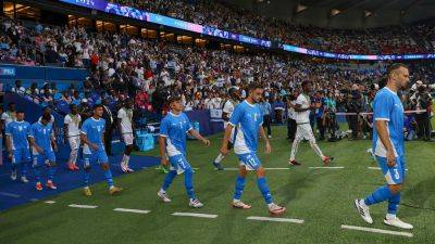 Israel national anthem jeered, players booed during opening Paris Olympics soccer match