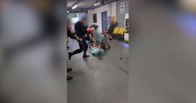 GMP officer in Manchester Airport video referred to police watchdog for second time over use of spray