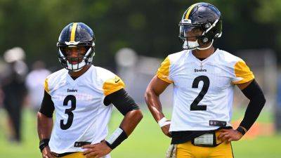 Steelers' Justin Fields gets QB1 reps with Russell Wilson held out - ESPN