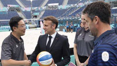 Emmanuel Macron - Thomas Bach - France and NBA pledge to promote sustainable development goals in sport - channelnewsasia.com - France