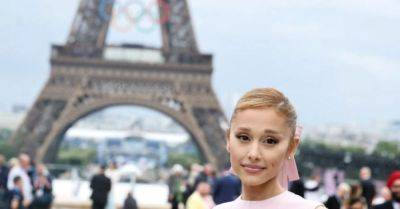 Ariana Grande among celebrities in Paris at Olympics opening ceremony