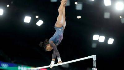 Simone Biles - Paris Olympics - International - Simone Biles submits original skill on uneven bars ahead of Paris Olympics - cbc.ca - Usa