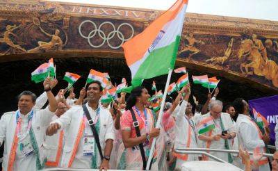 Paris Olympics - 2024 Olympics Opening Ceremony LIVE: PV Sindhu, Sharath Kamal Lead Indian Contingent - sports.ndtv.com - France - India