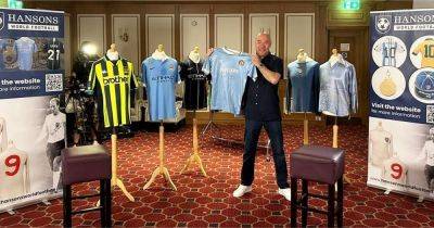 Amazing Man City shirt collection is being sold by a former player's cousin - and is expected to fetch over £1million