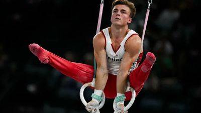 Félix Dolci leads Canada early in Olympic men's artistic gymnastics qualifying