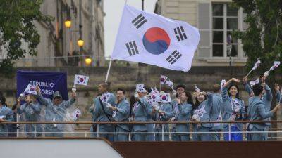 Thomas Bach - Paris Olympics - Olympics 2024: IOC apologizes for South Korea ceremony error - ESPN - espn.com - Britain - France - South Korea - North Korea
