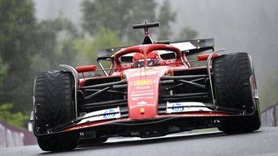 Charles Leclerc on pole in Belgium after Max Verstappen penalty