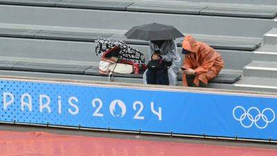 Paris 2024: Rain threatens to disrupt schedule