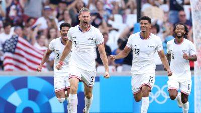 US men's soccer team bounces back, dominates New Zealand in group stage at Paris Olympics