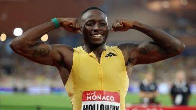 Grant Holloway - Not so fast: 110m hurdles record not in jeopardy in Paris, says Jackson - channelnewsasia.com - Britain - Usa - Monaco - state Oregon