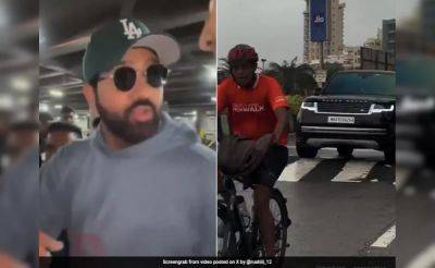 Rohit Sharma Rocks Mumbai Streets In His Swanky Car, Don't Miss Number Plate Connection