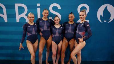 Gymnastics-Britain lead qualifications before Biles and US compete