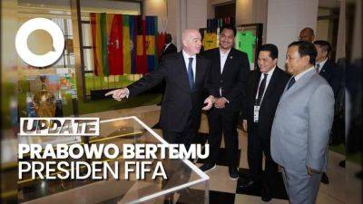 Di Markas FIFA, Prabowo Unjuk Kebolehan Main Bola: Kena Tiang Lalu Gol