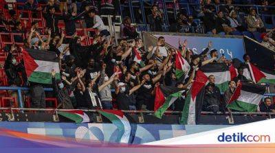 Bendera Palestina Berkibar Saat Paraguay Hancurkan Israel di Olimpiade