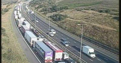 M62 LIVE traffic updates as lanes shut with 'severe' 45-minute delays