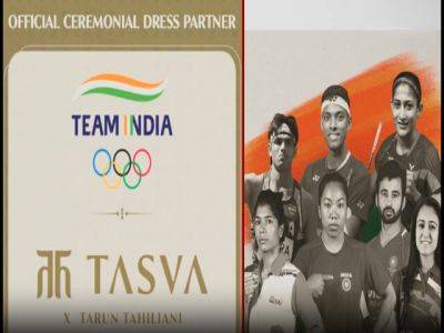 Paris Olympics - International - "Not A Couture Show": Tarun Tahiliani To NDTV Amid Olympics Costume Row - sports.ndtv.com - India