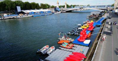 Olympic triathlon training cancelled again over water concerns in the Seine