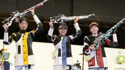 Shooting: South Korean Ban wins women's 10 metre air rifle gold