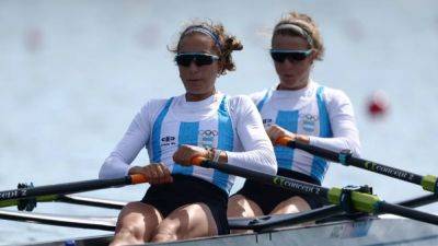 Rowing-Argentine crews grab second chance to make lightweight sculls semis