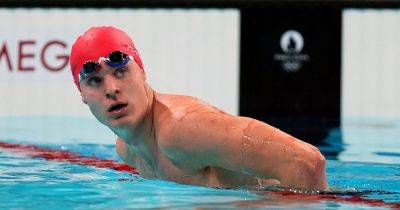 Who is Team GB swimmer Oliver Morgan in 100m backstroke final at Paris Olympics 2024?