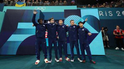 U.S. men win first team gymnastics medal since '08; Japan gold - ESPN