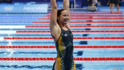 Australia's O'Callaghan foils clubmate Titmus for 200m freestyle gold
