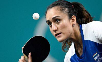 Manika Batra Makes Table Tennis History, Becomes first Indian To Reach Olympics Round Of 16
