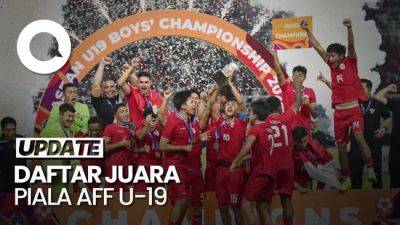 Daftar Juara Piala AFF U-19, Terbaru Indonesia