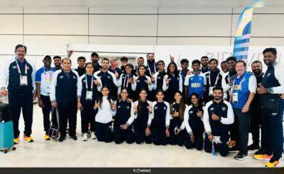 Indian Athletics Team Reach Paris For Olympics 2024