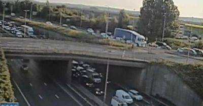 M60 hit by long delays after police stop all traffic