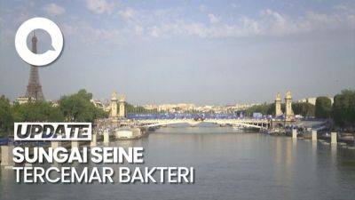 Sungai Seine Paris Tercemar, Triatlon Olimpiade 2024 Ditunda - sport.detik.com