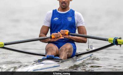 Rower Balraj Panwar Finishes 5th In Single Sculls Quarter-Finals, To Fight For 13-24 Places