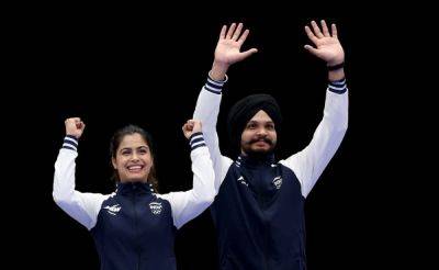 Manu Bhaker - Paris Games - Changing Fortunes Of Shooter Sarabjot Singh: From Feeling Hopeless To Olympic Medal Three Days Later - sports.ndtv.com - Usa - India