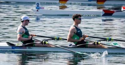 Olympics latest: Daire Lynch and Philip Doyle reach double sculls final
