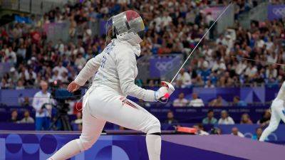 Egyptian fencer Nada Hafez on 'fair share of challenges' she faces competing at Paris Olympics while pregnant