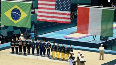 Gymnastics-'Barbie dreamhouse' vibes calm gymnasts at Paris arena - channelnewsasia.com - Colombia