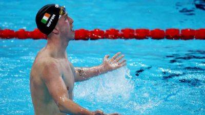 Wiffen takes men's 800 freestyle gold in Irish first