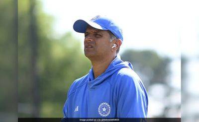 "Rahul Dravid Slept In Economy Section": Details Of Barbados-Delhi T20 WC Flight Out