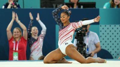 Jordan Chiles is the Olympic gymnastics team's ultimate hype woman - ESPN