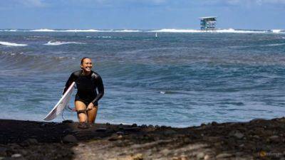 Surfing-Reigning champion Moore just 'stoked' to be a surfer after epic day in Tahiti