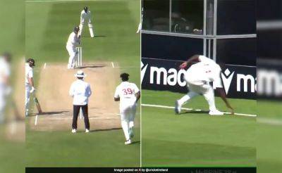 Batter Runs 5 Without Overthrow In Ireland vs Zimbabwe Test, Video Goes Viral